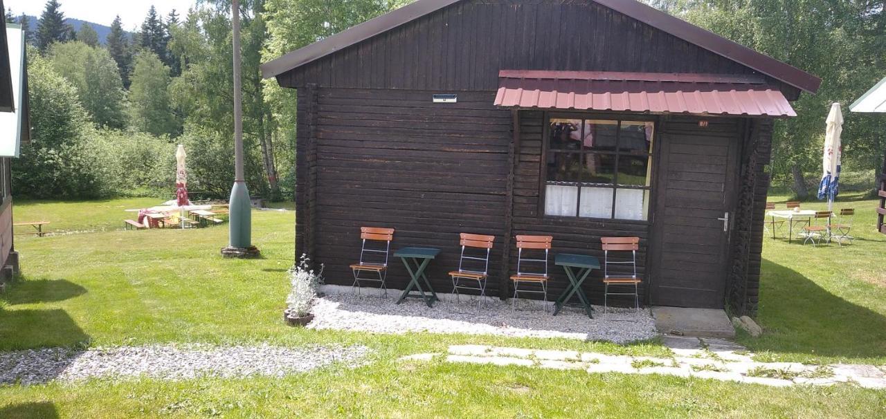 Retro Kemp Pod Boubinem Horní Vltavice Dış mekan fotoğraf